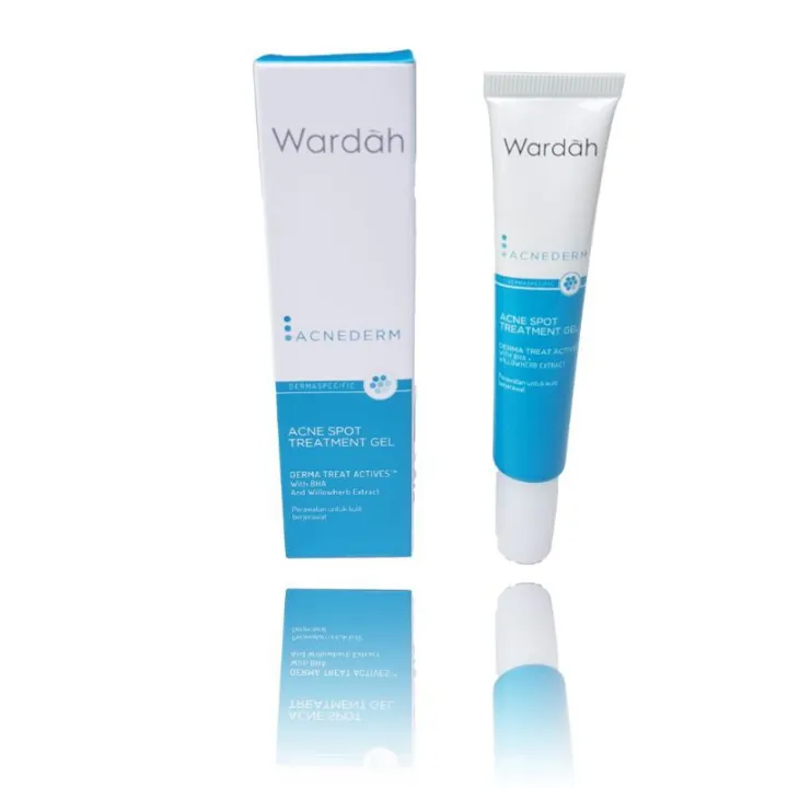 Wardah Acnederm Acne Spot Treatment Gel 15ml - penghilang jerawat