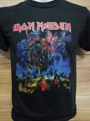 เสื้อ​วง​Iron​Maiden​ผ้า​บาง​50