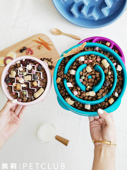 American Kyjen Kyjen Dog AntiChoke Slow Feeding Bowl Large, Medium and