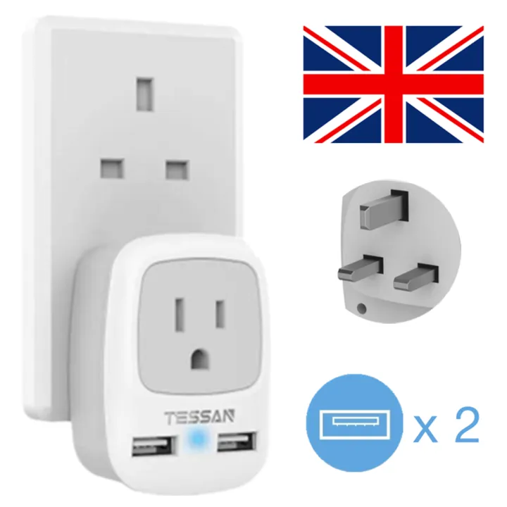 TESSAN Type G Plug Adapter Converters Philippines papunta sa UK Travel