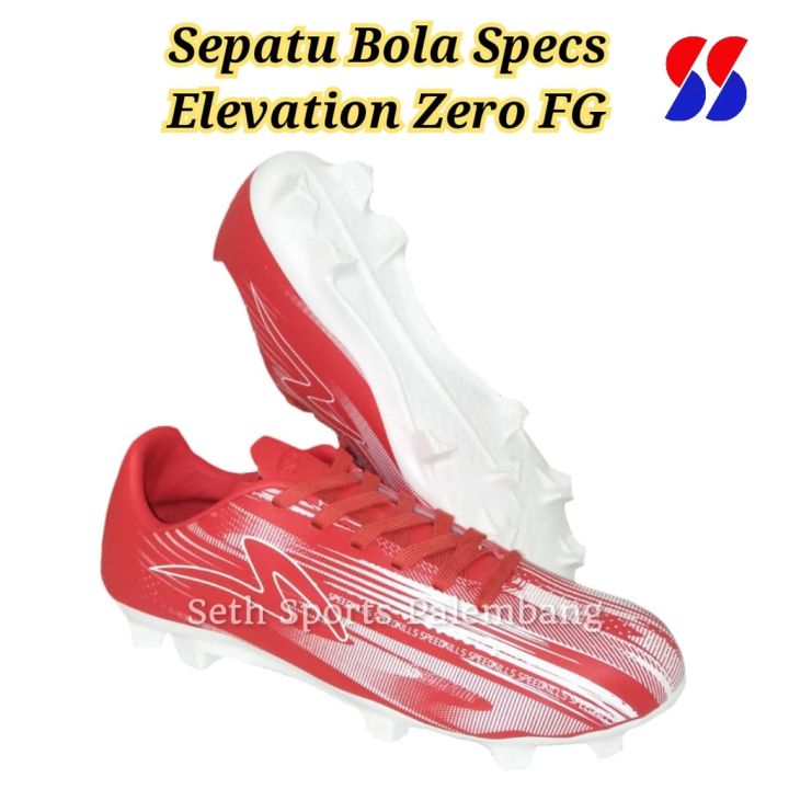 Sepatu Bola Specs Elevation Zero Fg Original Plasma Red White