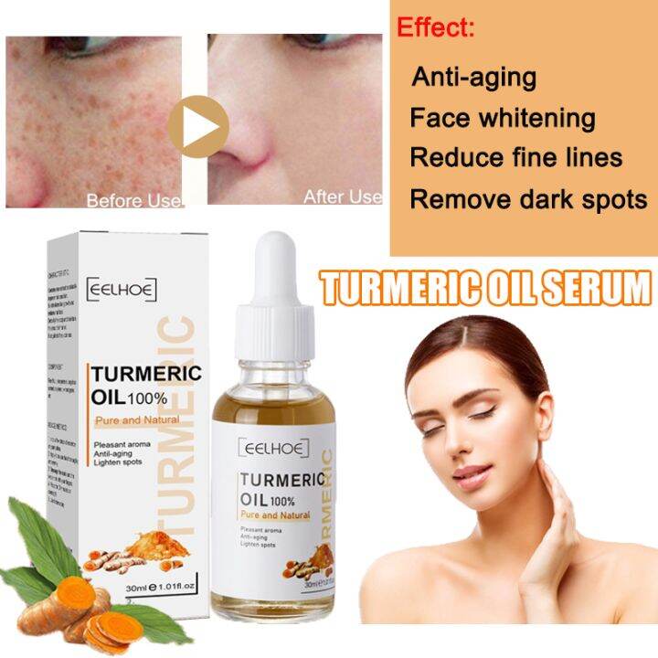 EELHOE Turmeric oil Serum for dark spots Melasma remover Dark spot