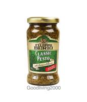 (Free shipping) Filippo Berio Classic Pesto Sauce 190 g  ซอสเพสโต้ ผสมโหระพา ตรา ฟิลิปโป เบอร์ลิโอ  190กรัม