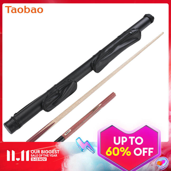 3/4 British Snooker Pool Bucket Billiard Cue Black Eight Ball Arm