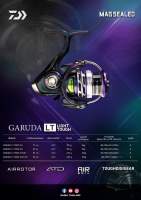 รอกสปิน Daiwa Garuda LT1000-XH/2000-XH/2500-XH-DH ปีล่าสุด2021 ของใหม่พร้อมใบประกัน ไดว่าเซโกะ เป็นรุ่นที่ได้รับความนิยมอย่างมาก ใช้งานได้ครอบคลุม