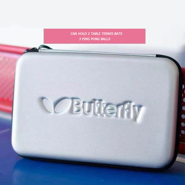 Butterfly Table Tennis Racket Case Bag Portable Rectangle Bat Hard