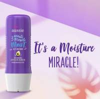 Aussie Paraben-Free Miracle Moist 3 Minute Miracle w/ Avocado for Dry Hair Repair, 8.0 fl oz