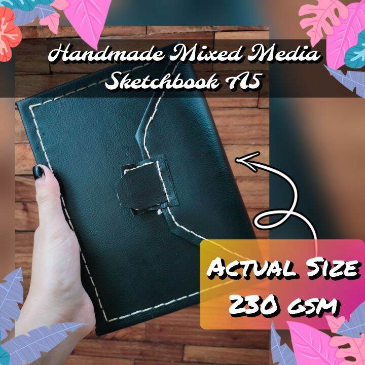 A5 Mixed Media Sketchbook 230 GSM Lazada PH