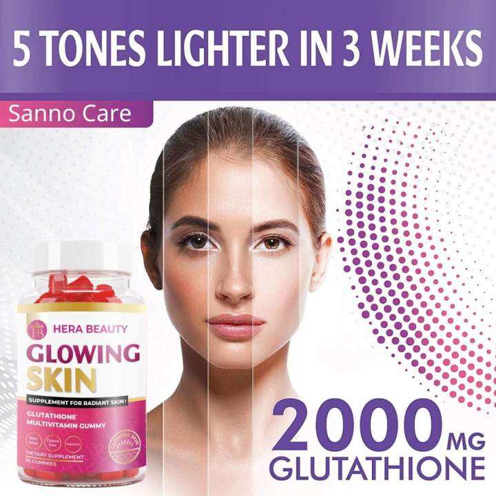 GLOWING SKIN by Hera Beauty. Glutathione Multivitamin for Radiant Skin