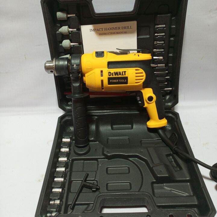 DeWalt impact drill with free case Lazada PH