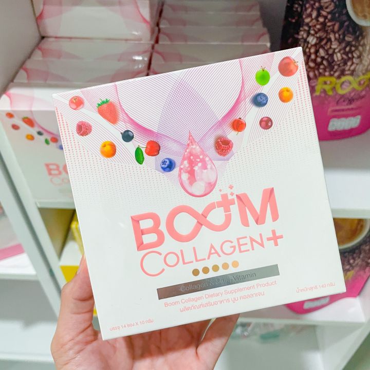 (EXP: 5/25)Boom Collagen Plus บูม คอลลาเจน พลัส คลอลาเจนบูม