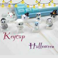 Keycap 3D Collection Halloween V.2 คีย์แคปฮาโลวีน น่ารักๆ Keycaps Mechanical handmade custom