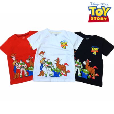 toy story เสื้อเด็ก เสื้อยืดเด็กแขนสั้น เสื้อลายการ์ตูน2-12ขวบ