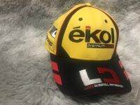 หมวกมือหนึ่งจากต่างประเทศ Lucas Dumbrell Motorsport - ekol Premium Funding Baseball Cap, Yellow/Black/Red ปกติ 30 เหรียญ