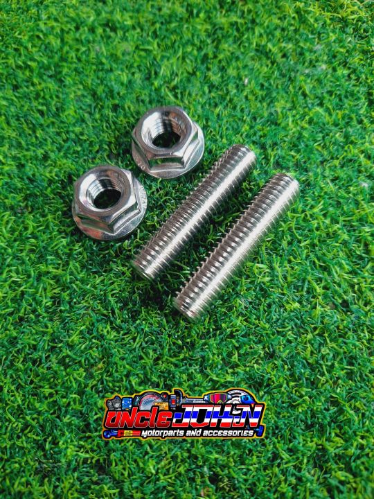 STUD BOLTS 8X40MM PURE STAINLESS 304 IWAS PUTOL BOLT Lazada PH