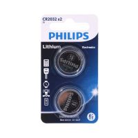 ?พร้อมส่งจากไทย? ถ่านกระดุม PHILIPS แท้ (CR2032) 2ก้อน/แพ็ค ถ่านไบออส ถ่านรีโมท