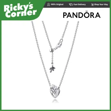 Pandora Tree of Life, Pendant Silver Necklace Chain,... - Depop