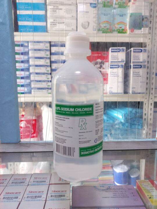 Normal Saline Solution Plain 500ml 100ml 50ml Lazada PH