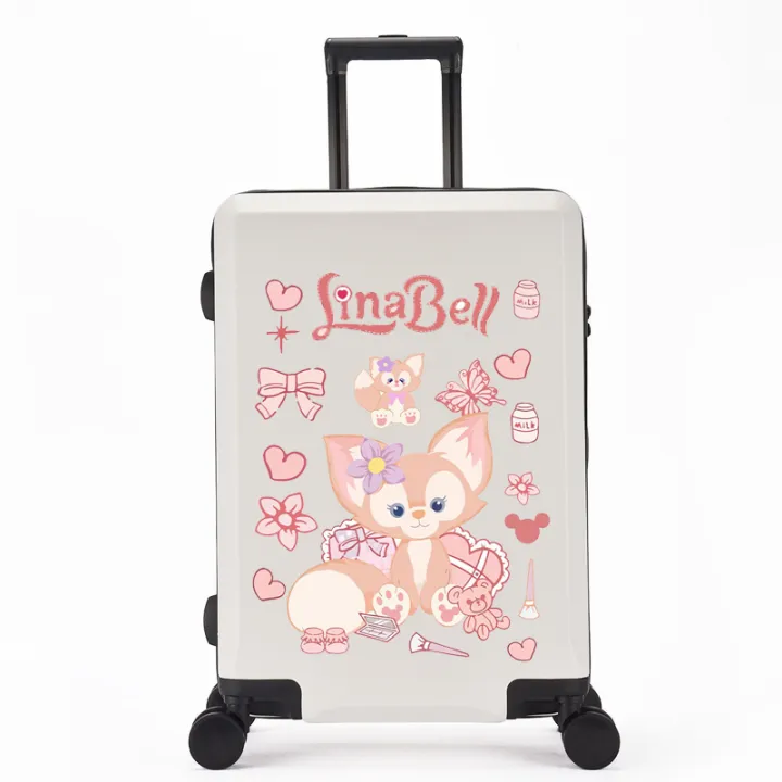 Luggage Large Capacity Student Trolley Case Thickened Strong Durable With Cornerite Password Suitcase