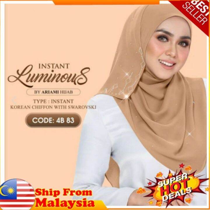 READY STOCK TUDUNG ARIANI INSTANT LUMINOUS SWAROVSKI ( + FREE GIFT ...