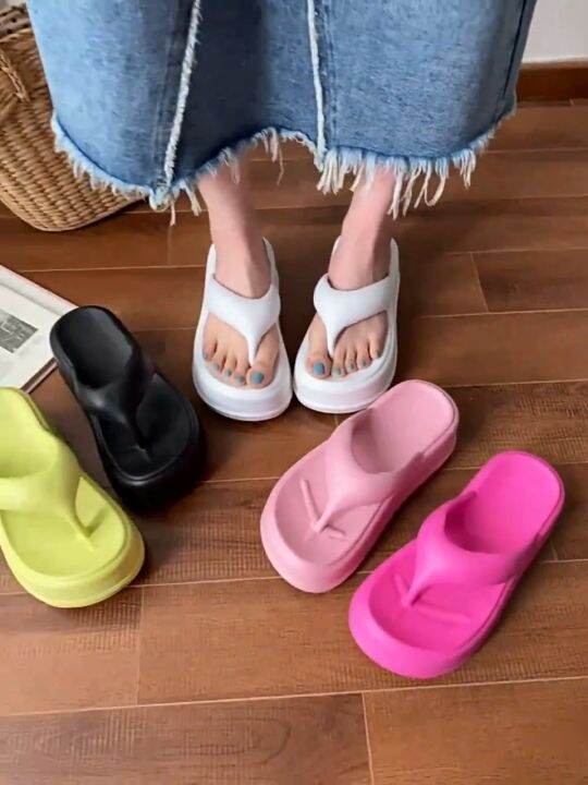 thick rubber flip flops