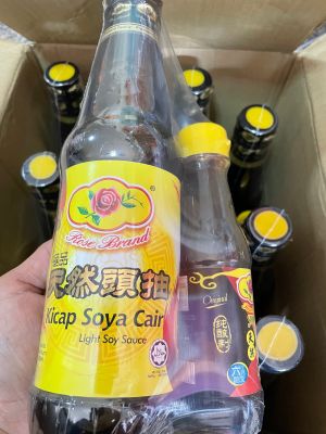 ซีอิ้วขาวตรากุหลาบ soy sauce Exp 2025 ซีอิ้วแท้ ราคาขายส่ง
