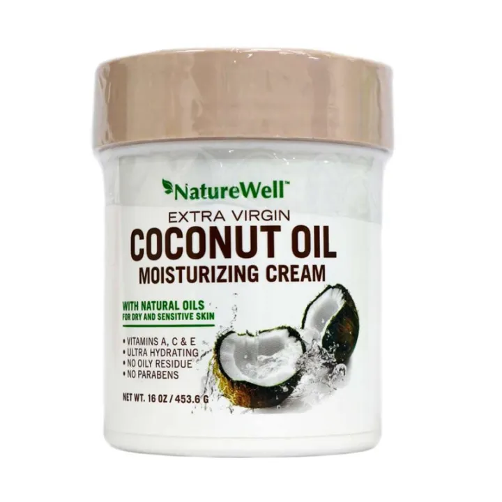 Naturewell Coconut Oil Moisturizing Cream 16oz Lazada PH