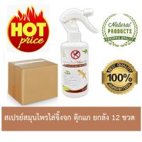 (ยกลัง12 ขวด) SAMUNPINE สเปรย์สมุนไพร ไล่จิ้งจก ตุ๊กแก ขนาด 250 ml./Anti-Lizard and Gecko Herbal Spray