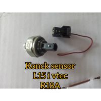 น็อคเซ็นเซอร์ Honda เครื่อง L15 i vtec R18A พร้อมปลั๊ก แท้ถอด