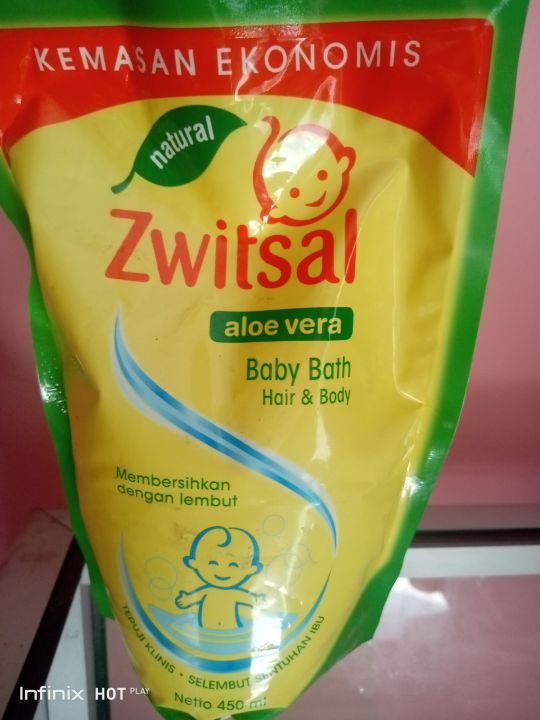 Zwitsal Baby Sabun Mandi Cair Aloe Vera 450 Ml-sabun Mandi Bayi, Sabun ...