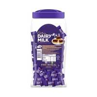 dairy milk chocolate cadbury bottle 405g. แดลีมิลค์ ช็อกโกแลตนม ขวดใหญ่ 405กรัม