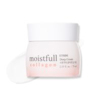 Etude Moistfull Collagen Deep cream 75 mlครีมบำรุงผิวที่มีสารบำรุง Super Collagen ถึง 49% กระชับผิวให้เฟิร์ม นุ่มและเต่งตึงขึ้นอย่างเห็นได้ชัด