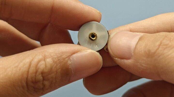 Potensio On Off 5 pin 10k 5 Kaki Datar Kancing Flat Foot Switch 103 ...