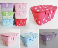 ?Baby Basket ตะกร้าหุ้มผ้า ใส่ของ #เตรียมคลอด ขนาดกระทัดรัด