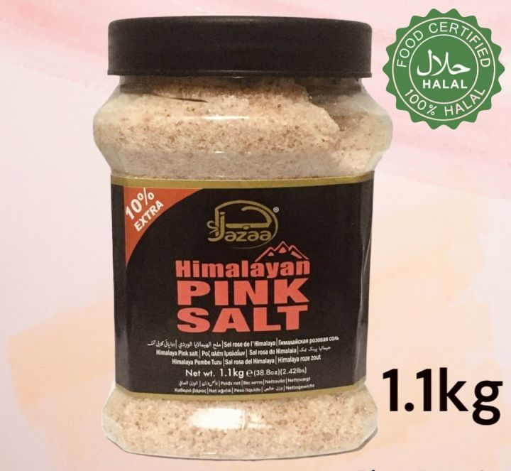 Jazaa Himalayan Pink Salt 11kg Fine In Jar Lazada Ph 2422