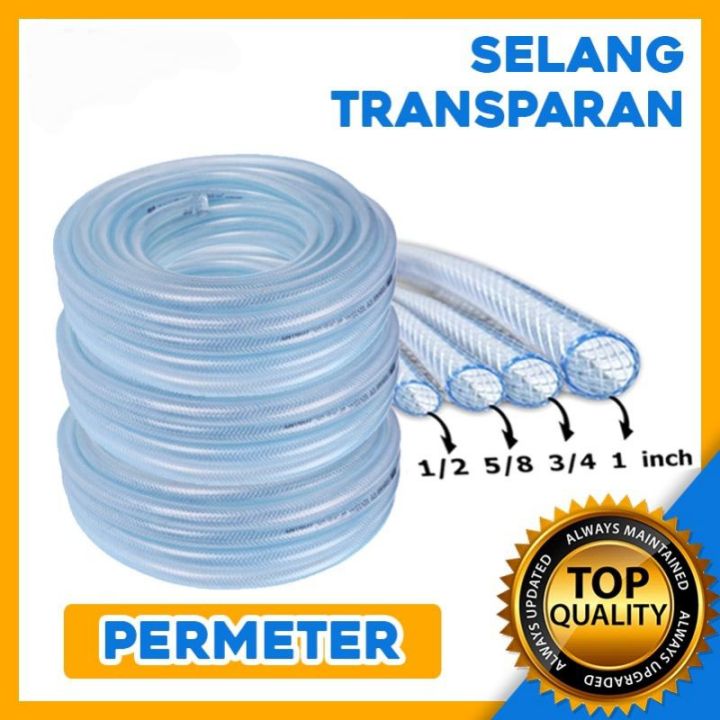 Selang Air Hyprex Benang Transparan Permeter Lazada Indonesia