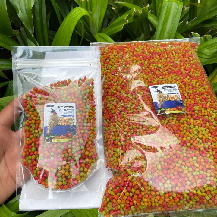 zupreem-fruitblend-เม็ดไซส์m-ซูพรีม-อาหารนก-ผลไม้อัดเม็ดแบ่งขาย-400กรัม-1กิโลกรัม-ของแท้-100-นำเข้าจากอเมริกา