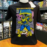 เสื้อMarvel ลิขสิทธิ์แท้ ลายทานอส สีดำ (MVX-019)