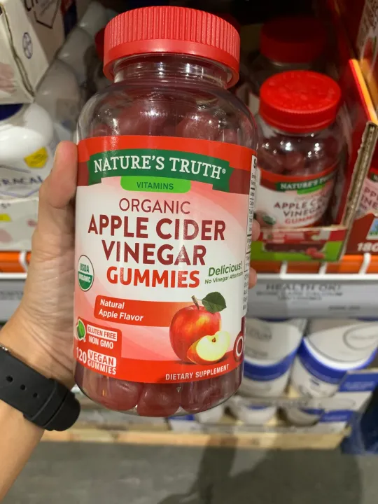 NATURES TRUTH APPLE CIDER VINEGAR GUMMIES 500MG 120CT Lazada PH