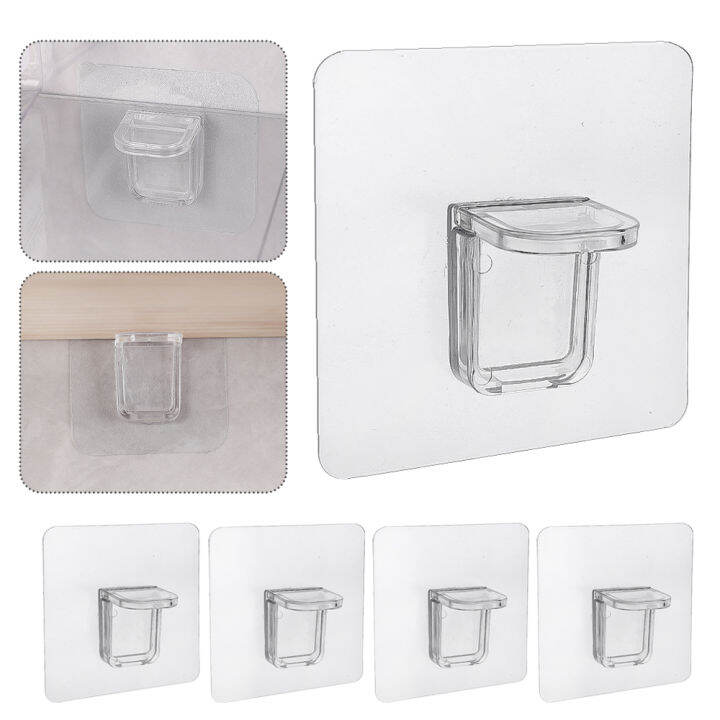 [Dizoey] Self Adhesive Clapboard Support Hooks Latch Bracket Bracket