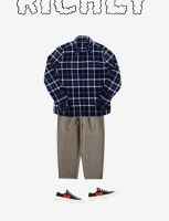 UNIONBAY ( flannel scott navy )