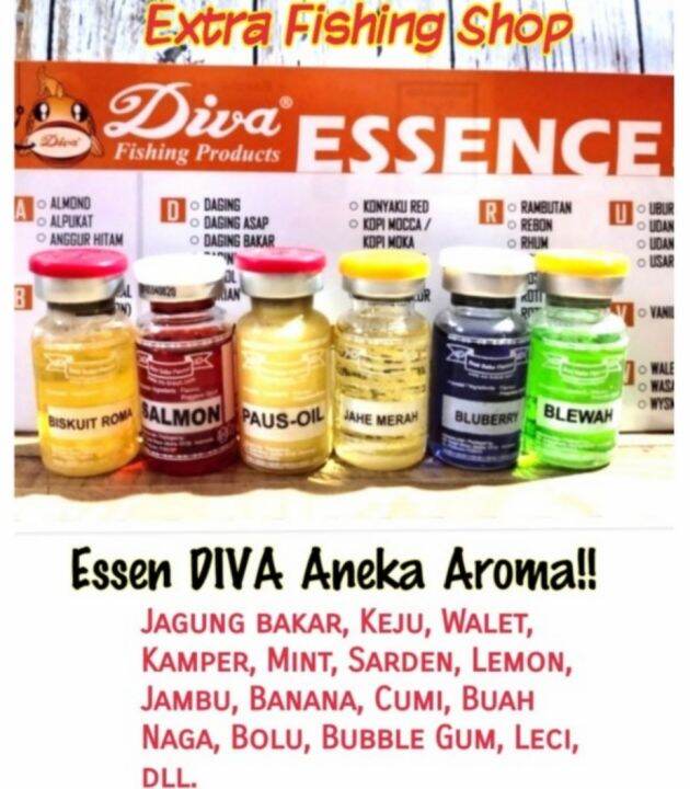 Essen Diva 10ml Harga Per Botol Aneka Aroma Untuk Mancing Lazada