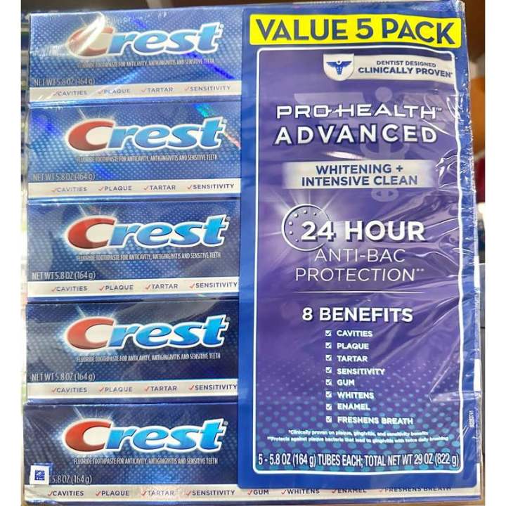 มีขายส่ง-พร้อมส่ง-ยาสีฟันอเมริกา-crest-complete-scope-outlast-ultra-prohealth-advanced-crest-3d-white