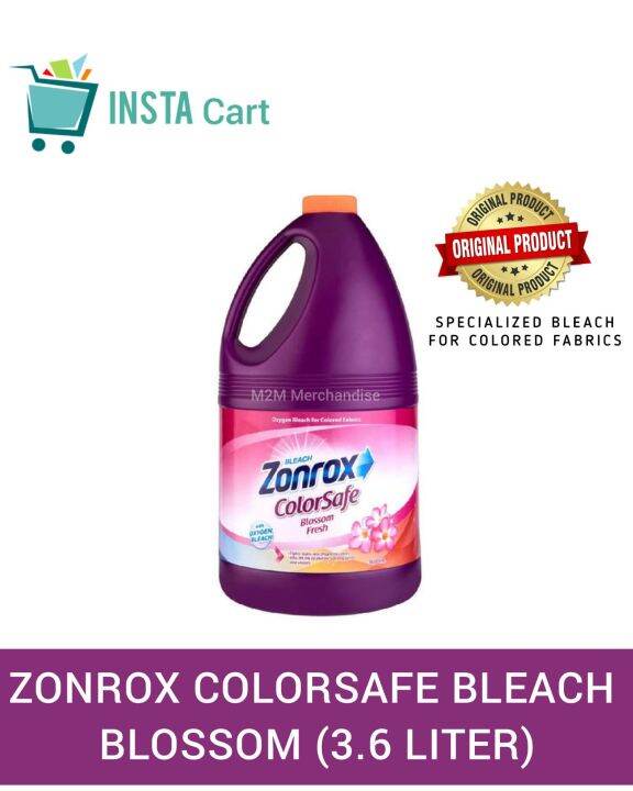 ZONROX COLORSAFE BLEACH BLOSSOM.FRESH (1 GALLON) Lazada PH