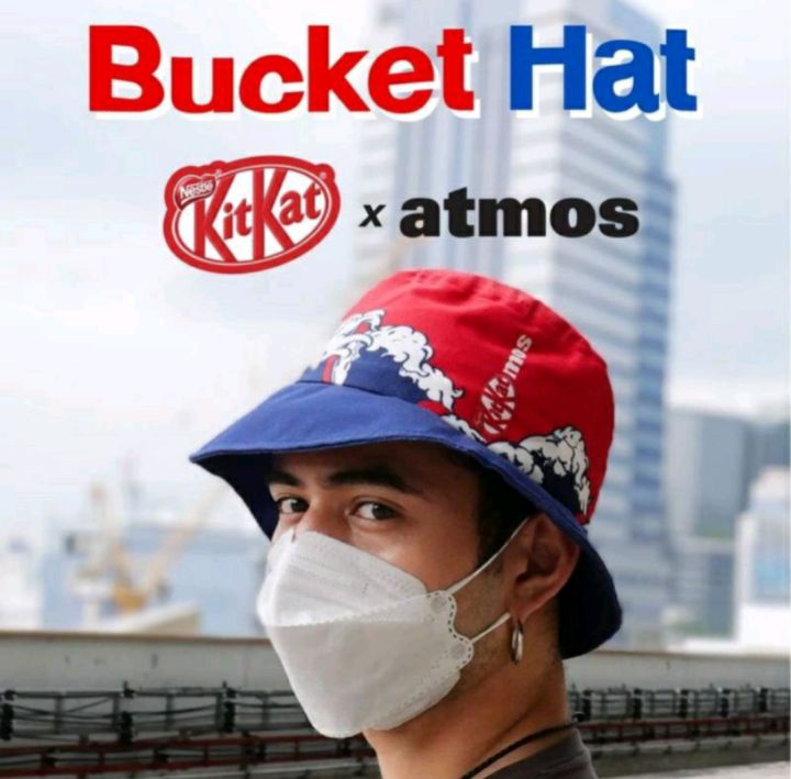 หมวกบักเก็ต-kitkat-x-atmos-ลายคลื่นชื่อดัง-ยุคเอโดะ-สาวกญี่ปุ่น-ต้องไม่พลาด