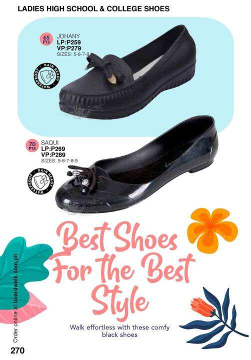 Ladies/Kids Casual Black Shoes Lazada PH