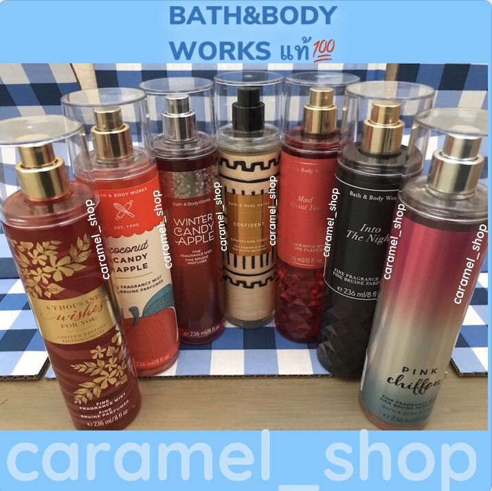 Bath and Body Worksแท้🦋💐🌼 Body Mist น้ำหอมบาร์ธ แอนด์ บอดี้เวิร์ค 💓💓💓☘️🌼