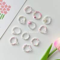 ꒰พร้อมส่ง꒱ ♡ Ring beads ? | แหวนลูกปัด แหวนสไตล์เกาหลี ??⸝ ⸝ ?