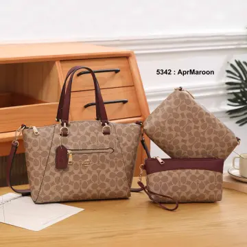 Coach best sale set bag