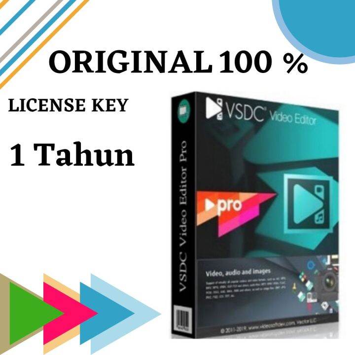 VSDC Video Editor PRO Lifetime Original License Key Lazada Indonesia